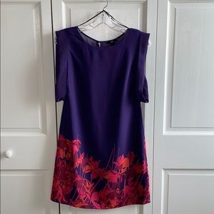 H&M Shift Dress in Floral Print